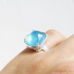 アクアマリン リング / Aquamarine Ring [] 5枚目の画像