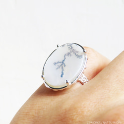 デンドリティック アゲートリング / Dendritic Agate Ring 0 5枚目の画像