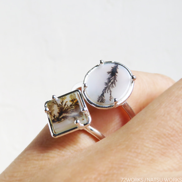 デンドリティック アゲートリング / Dendritic Agate Ring a 5枚目の画像