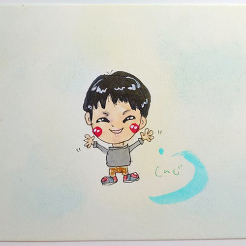 ＊ りんりん様 似顔絵オーダー ご購入専用ページ ＊ Rin様専用オーダー似顔絵 色紙寄せ書き2枚 - メルカリ