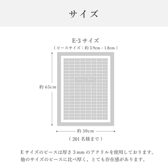 【特集掲載】200人まで対応可！【結婚証明書 ゲスト参加型 ミラーアクリル ブラックゴールドフレーム】大人数 結婚式 10枚目の画像