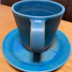 マグカップ＆ソーサー（Sea side blue シリーズ） 4枚目の画像