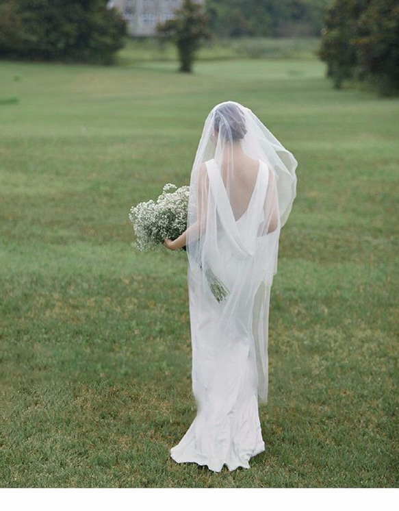 ノースリーブ シンプルサテン マーメイドウエディングドレス ウェディング リネン、麻、綿麻 N1619014978(12400円)