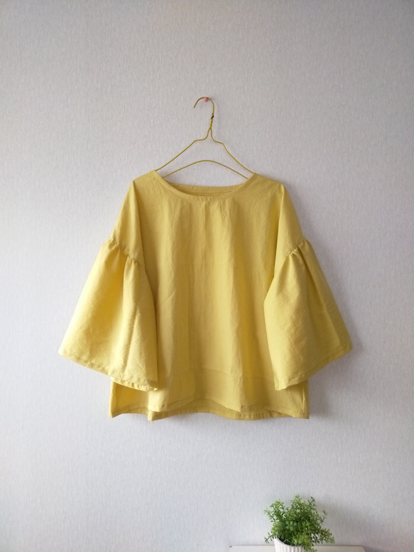 ✦生地サンプル✦ Spring cotton ギャザースカート • フリル袖ブラウス • セットアップワンピース 3枚目の画像