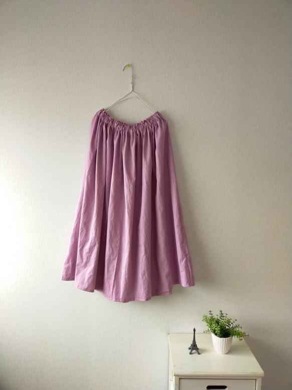 ✦生地サンプル✦ Spring cotton ギャザースカート • フリル袖ブラウス • セットアップワンピース 1枚目の画像