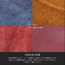 【秋季限定】トラベラーズノートパスポートサイズ　コニャック-秋の七草- 9枚目の画像