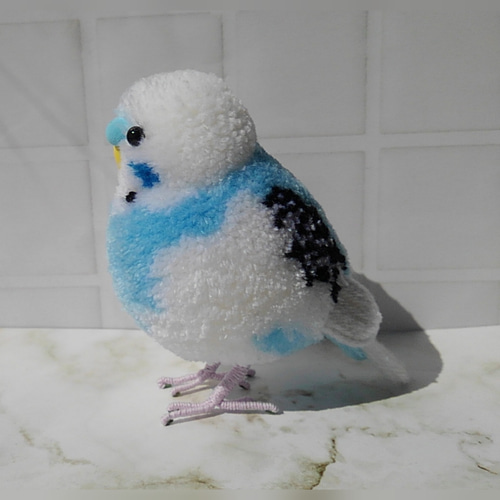 小鳥ぽんぽん セキセイインコ パイド ぬいぐるみ sorapi 通販