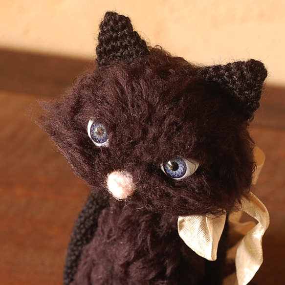 アンティークリボンの黒猫ちゃん 10枚目の画像
