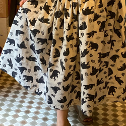 ゆうゆ様限定　ツモリチサト　森のくまさん　フレアスカート　tsumori ゆうゆ様限定 ツモリチサト 森のくまさん フレアスカート tsumori