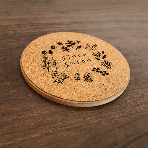 オリジナルコルクコースター 10枚セット【オーダーメイド】/ 名入れ