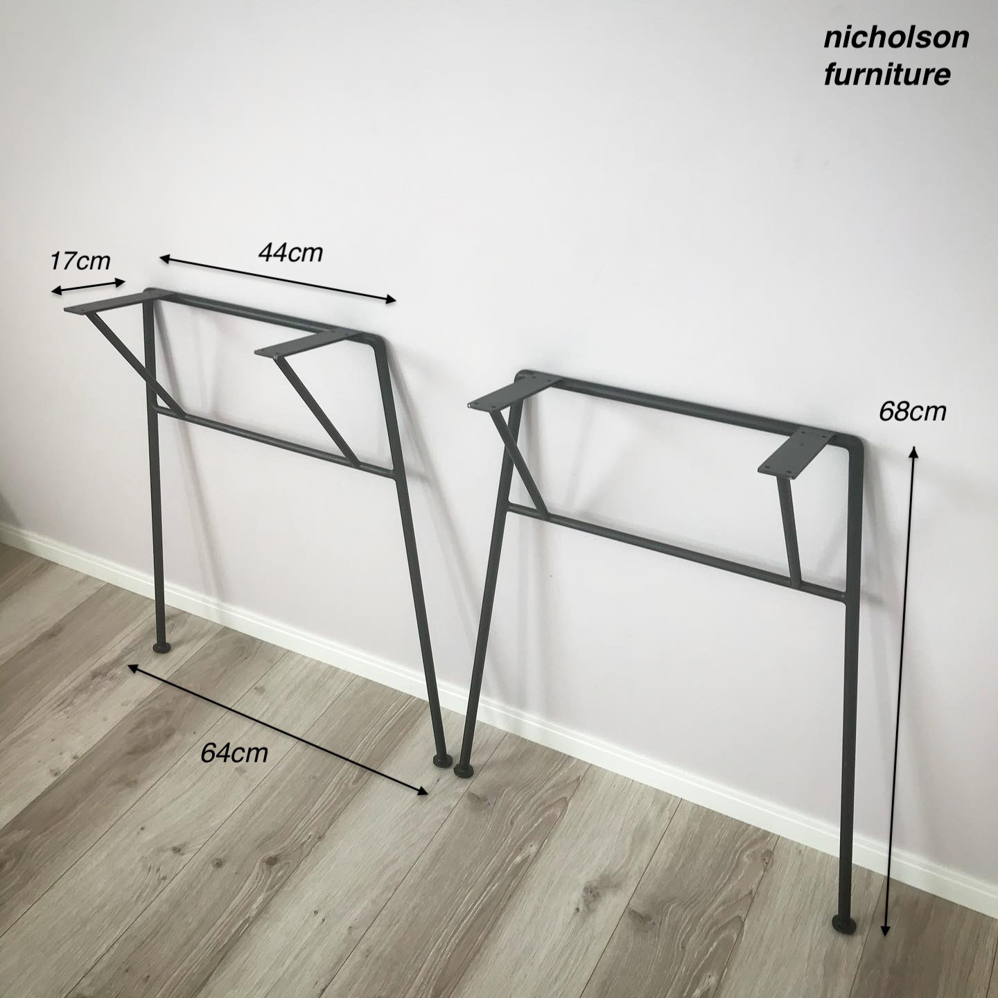 【和柄のパパ】アイアンレッグ テーブルクランプ ハンドメイド