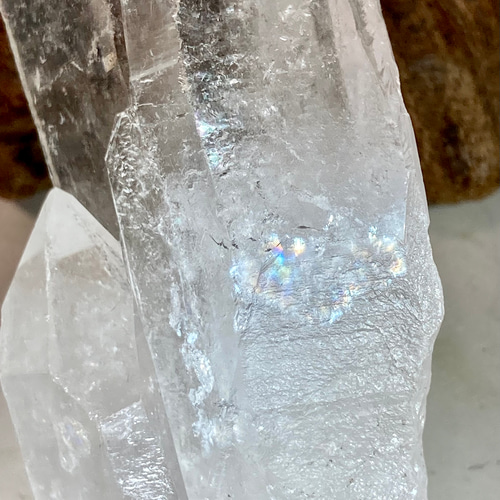 タイムリンク✨ レインボー ブラジル・ミナスジェライス州 水晶