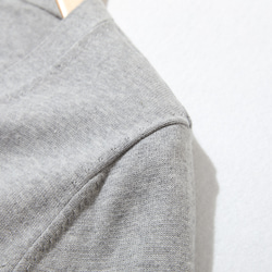 ★現貨★ 全年熱賣！ 100%純棉長袖V領開襟衫 針織系列 莫克灰 220902-03 第6張的照片