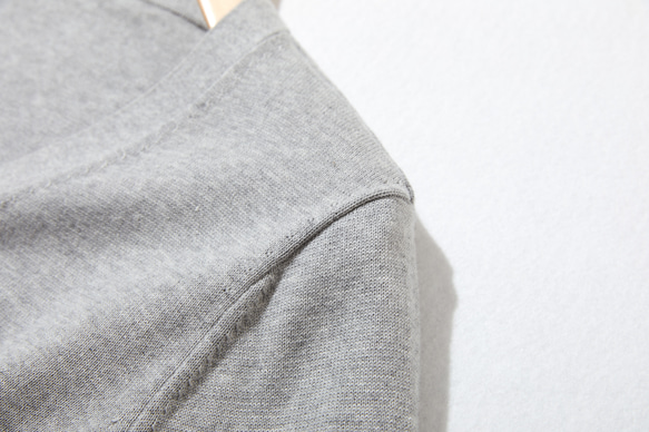 ★現貨★ 全年熱賣！ 100%純棉長袖V領開襟衫 針織系列 莫克灰 220902-03 第6張的照片