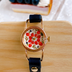 夢みるベリーケーキ(腕時計:ベルト紺) 1枚目の画像
