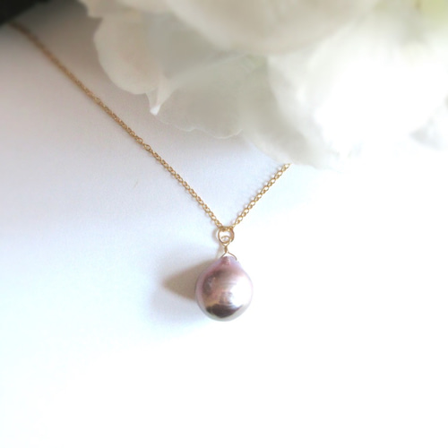 本真珠　淡水エジソンパールネックレストップ　3粒PT577+L856まとめ 本真珠 淡水エジソンパールネックレストップ 3粒PT577+L856