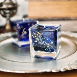 【受注制作】ふたりの星空キャンドル 2枚目の画像