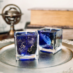【受注制作】ふたりの星空キャンドル 4枚目の画像