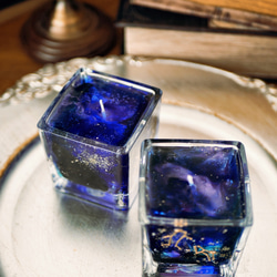 【受注制作】ふたりの星空キャンドル 6枚目の画像