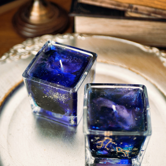 【受注制作】ふたりの星空キャンドル 6枚目の画像