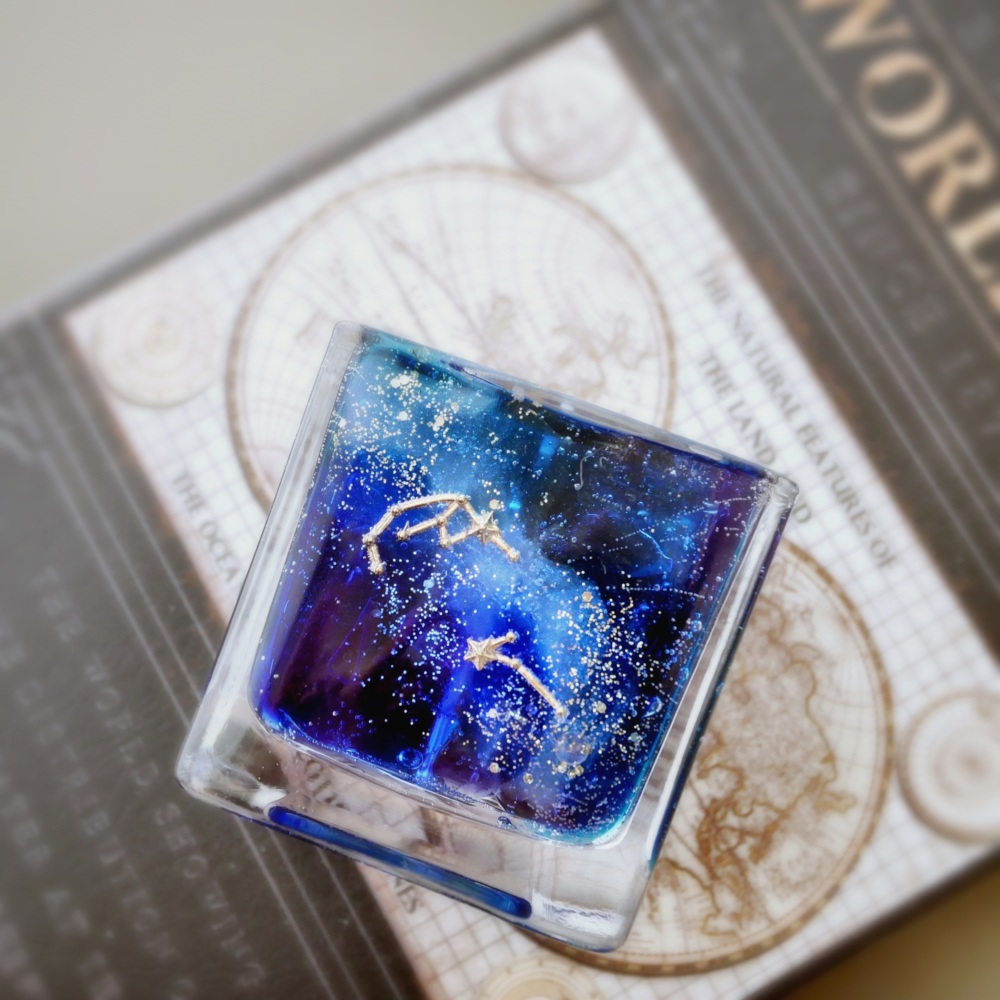 星座シリーズ 牡羊座と魚座のキャンドルホルダー