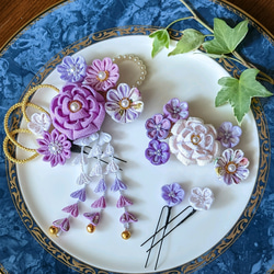 つまみ細工ボールブーケ 七五三 和装 振袖 ♪♪ [作品No209] その他