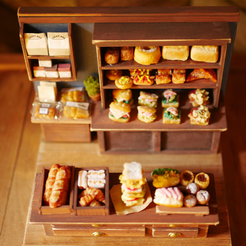 ミニチュアシックなパン屋さん その他置物 maron 通販 14614294