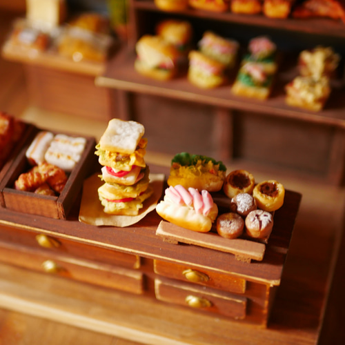 ミニチュアシックなパン屋さん その他置物 maron 通販 14614294