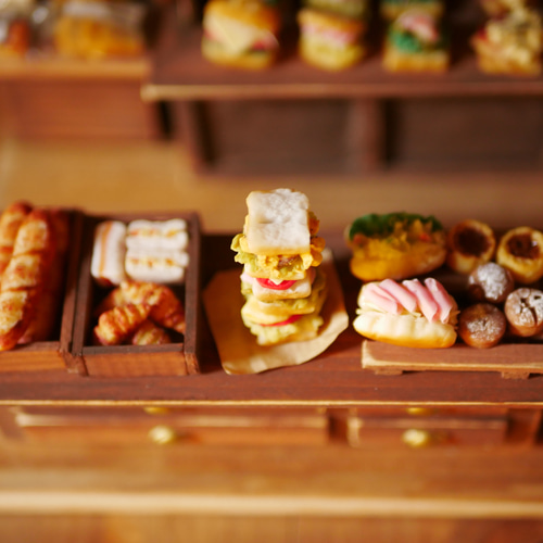 ミニチュアシックなパン屋さん その他置物 maron 通販 14614294