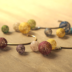 Hirari・秋季彩色耳鉤水果1 [穿孔耳環/耳環可更換為一隻耳朵・僅限秋季] 第11張的照片