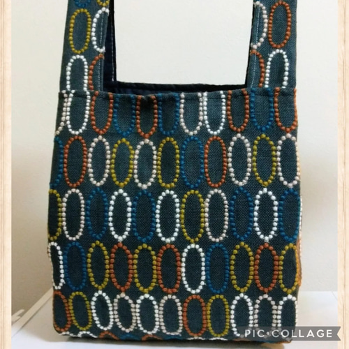 ハンドメイド　お散歩ポシェット　ミナペルホネン　タルト使用 ハンドメイドお散歩ポシェットミナペルホネンタルト使用