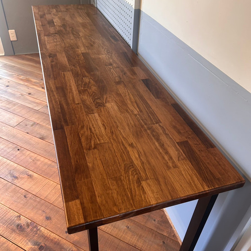 大ヒット商品！！あなただけのカウンターテーブルロ型アイアン脚 1800