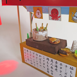 「赤ちょうちん」　串カツ屋　完成モデル　ジオラマ　ミニチュア　 8枚目の画像