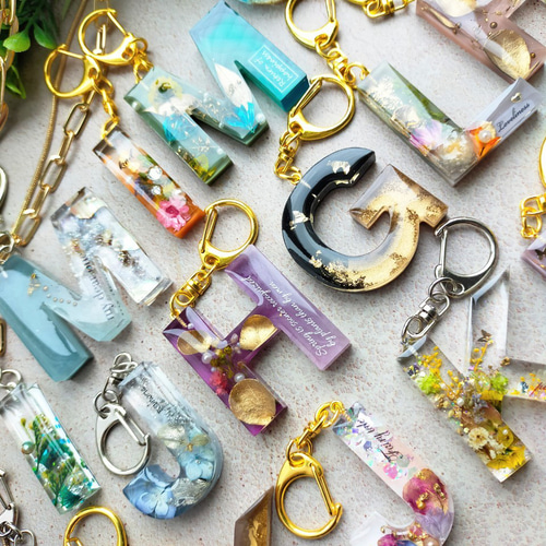 イニシャルキーホルダー【現在休止中】 キーホルダー K/S/F shop 通販 