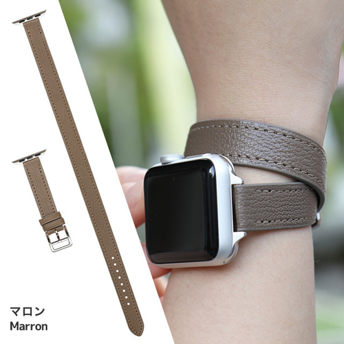 山羊革 ダブルツアー 二重巻き アップルウォッチ Apple Watch 山羊革 ダブルツアー 二重巻き アップルウォッチ Apple Watch