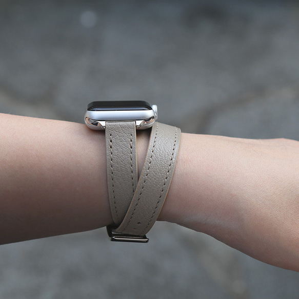 山羊革 ダブルツアー 二重巻き アップルウォッチ Apple Watch バンド ゴートレザー awd-gcg 腕時計 Harmonia shop 通販|Creema(クリーマ) 14616746 山羊革 ダブルツアー 二重巻き アップルウォッチ Apple Watch バンド ゴートレザー awd-gcg 腕時計 Harmonia shop 通販|Creema(クリーマ) 14616746