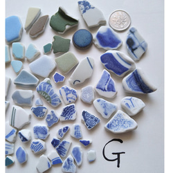 Creema限定　シー陶器Ｇ　静岡海散歩　アクセサリーパーツ、クラフト素材に 3枚目の画像