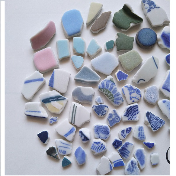 Creema限定　シー陶器Ｇ　静岡海散歩　アクセサリーパーツ、クラフト素材に 5枚目の画像