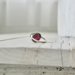 K10WG[berry風味のrubellite tourmaline]ring 6枚目の画像