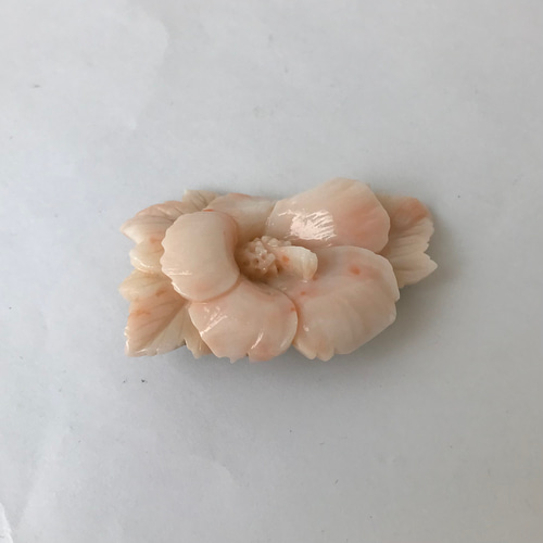 珊瑚/ブローチ/さんご/鳥彫刻/サンゴ Ｈー98 珊瑚/ブローチ/さんご/鳥彫刻/サンゴ Hー98