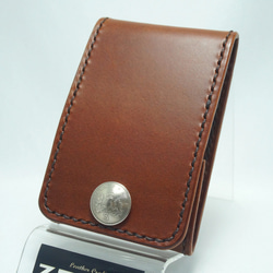 本革 イタリアンレザー 財布 トラッカーウォレット ミドルサイズ