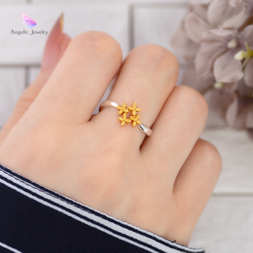 追憶の香り -金木犀リング- 指輪・リング Angelic Jewelry 通販