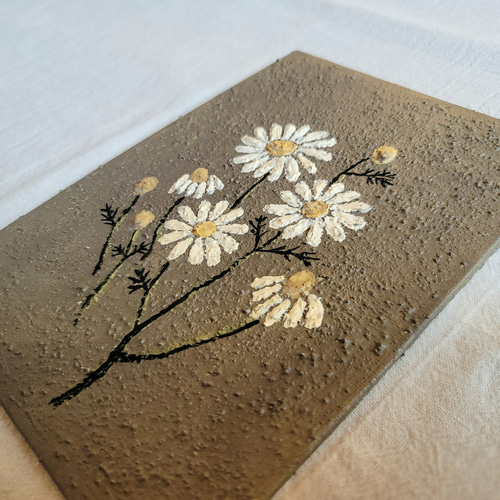 カモミールの絵 絵画 ネムリ 通販 14618439｜Creema(クリーマ)