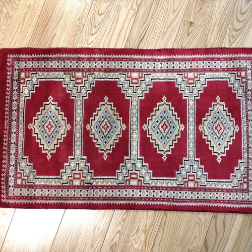 パキスタン 手織り絨毯 玄関マット ラグ カーペット マット | nate