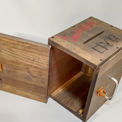 木製料金箱        タイプ : 無人販売料金箱 7枚目の画像