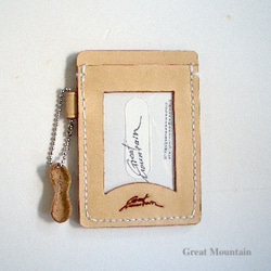 コザクラインコ 鳥 革 インコ 鳥グッズ レザー カードケース プレゼント インコグッズ パスケース 6枚目の画像