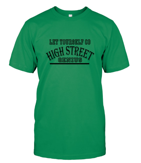 HIGH STREET ブルーシャツ