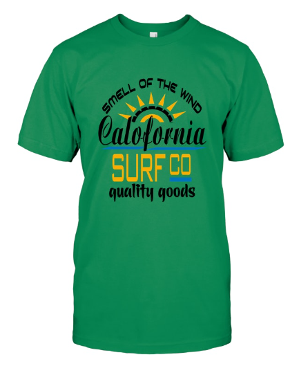 SURF メンズ Tシャツ ブルー