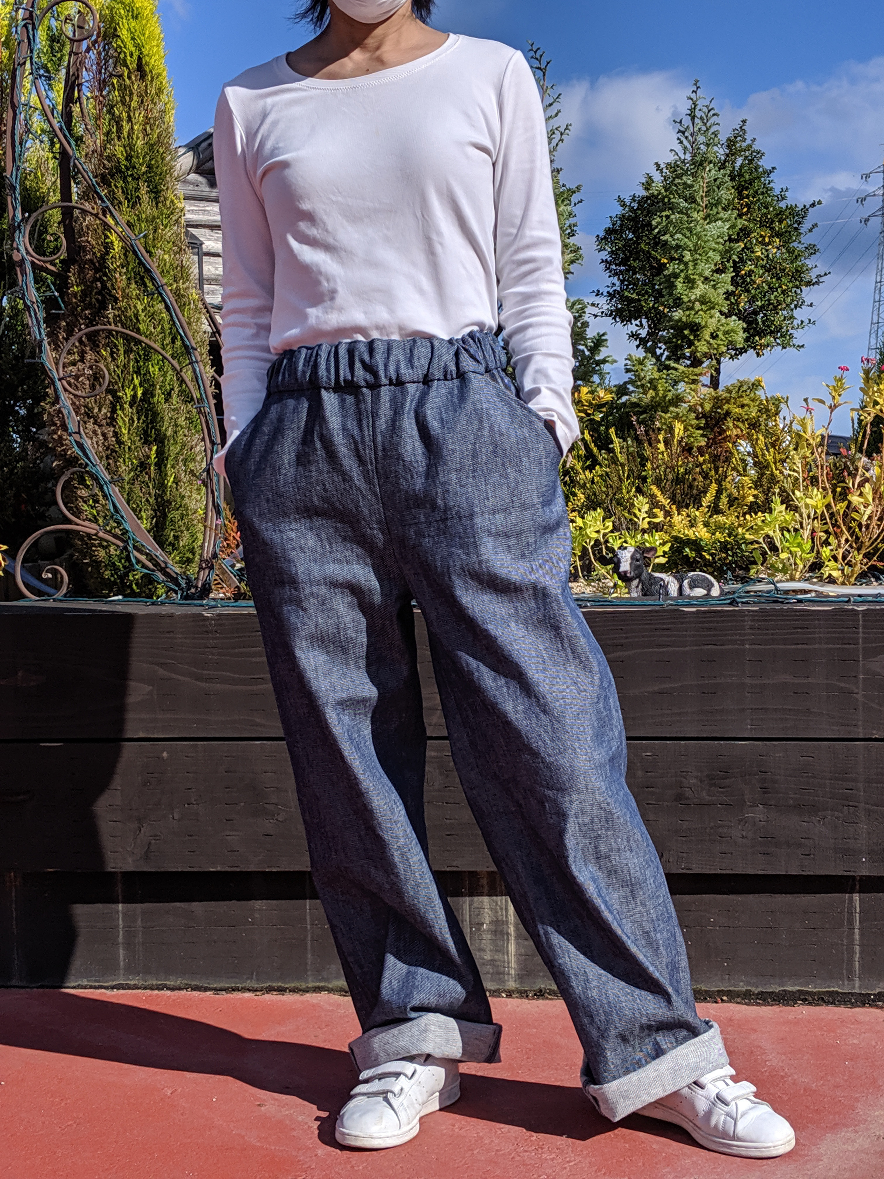 ワイドなジーンズ 5,460円