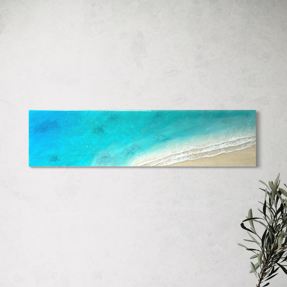 送料無料】レジンオーシャンアート☆絵画 ハワイ インテリアパネル